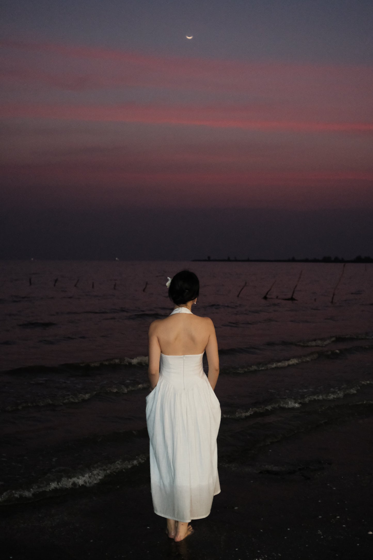 Her Go-To White Dress